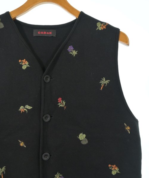 CABaN（キャバン）ベスト 黒 サイズ:F メンズ/2200619734114