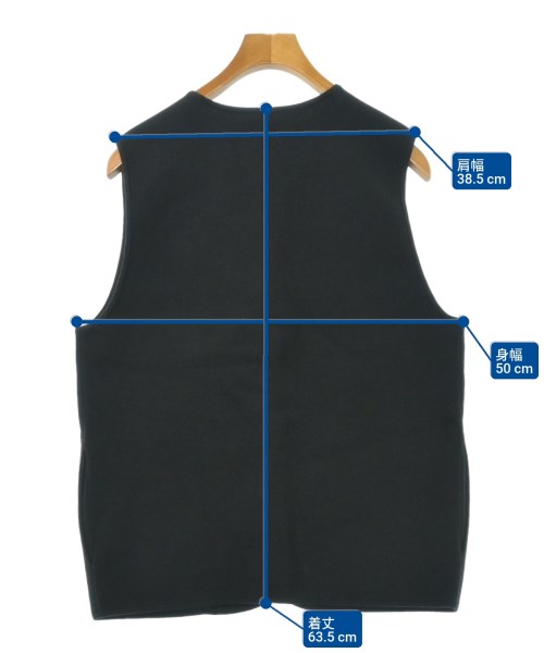 CABaN（キャバン）ベスト 黒 サイズ:F メンズ/2200619734114