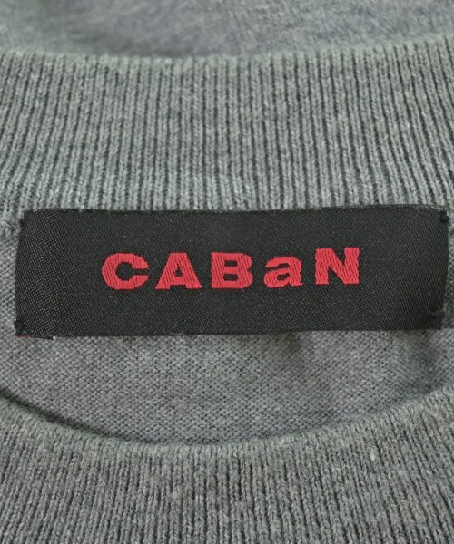 CABaN（キャバン）ニット・セーター グレー サイズ:L メンズ/2200677395043
