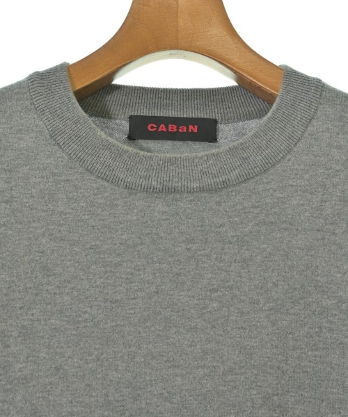 CABaN（キャバン）ニット・セーター グレー サイズ:L メンズ/2200677395043