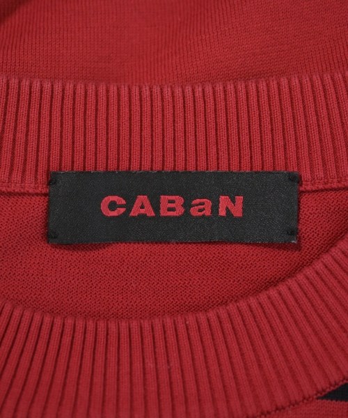CABaN（キャバン）ニット・セーター 赤 サイズ:L メンズ/2200682116084