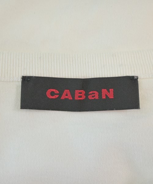 CABaN（キャバン）Tシャツ・カットソー 白 サイズ:M メンズ/2200696863110