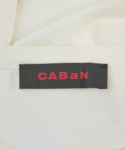 CABaN（キャバン）Tシャツ・カットソー 白 サイズ:L メンズ/2200696863127