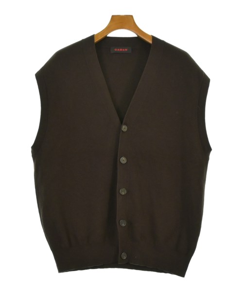 CABaN(キャバン)ベスト 茶 サイズ:L/2200655095057