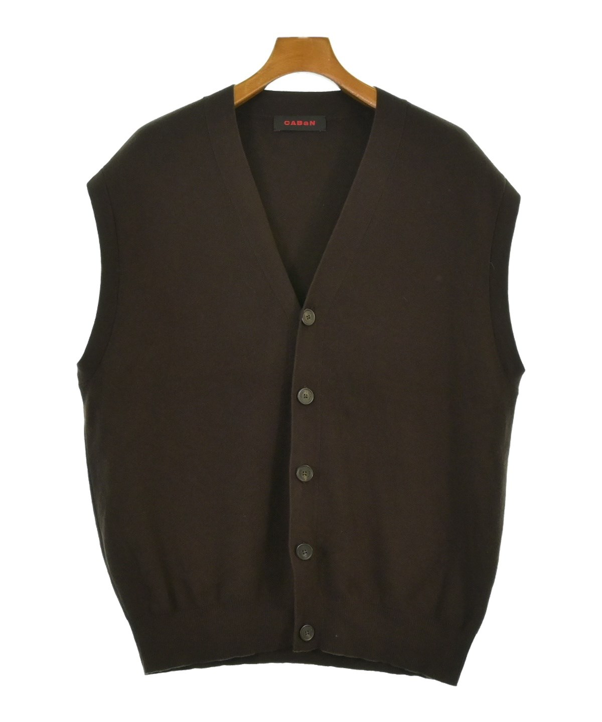 CABaN（キャバン）ベスト 茶 サイズ:L メンズ/2200655095057 |【公式