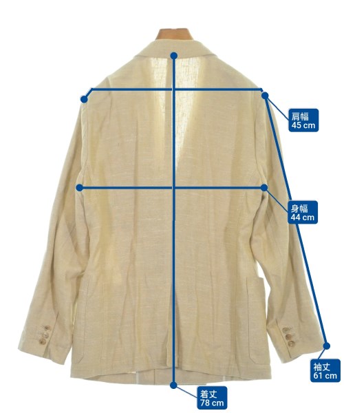 CABaN（キャバン）カジュアルジャケット ベージュ サイズ:M メンズ/2200651973083