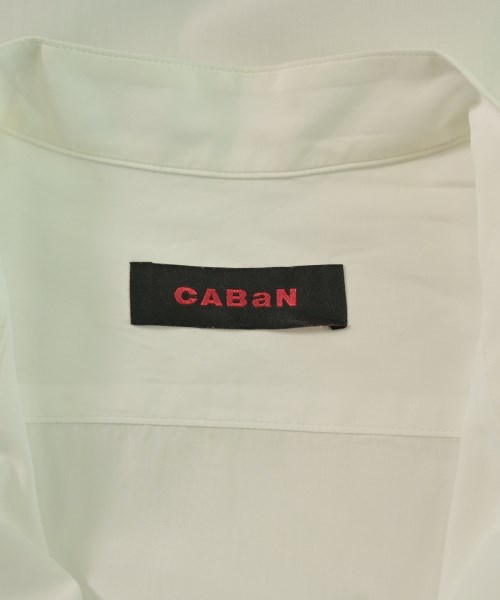 CABaN（キャバン）カジュアルシャツ 白 サイズ:L メンズ/2200656735150