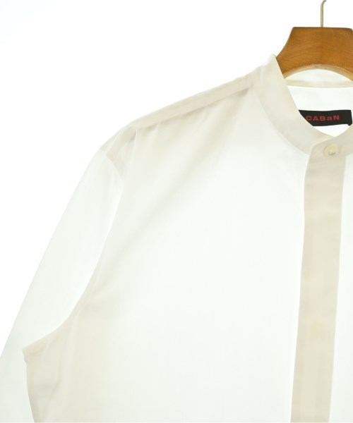 CABaN（キャバン）カジュアルシャツ 白 サイズ:L メンズ/2200656735150