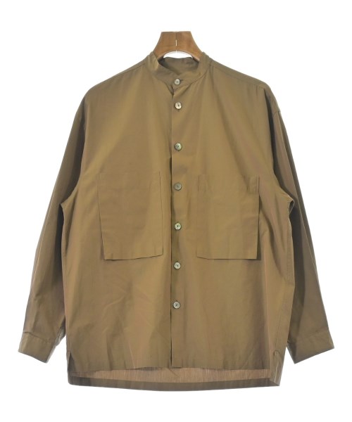 CABaN(キャバン)カジュアルシャツ 茶 サイズ:S/2200660643038
