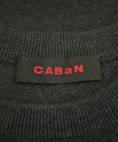 CABaN（キャバン）ニット・セーター グレー サイズ:M メンズ/2200650173101