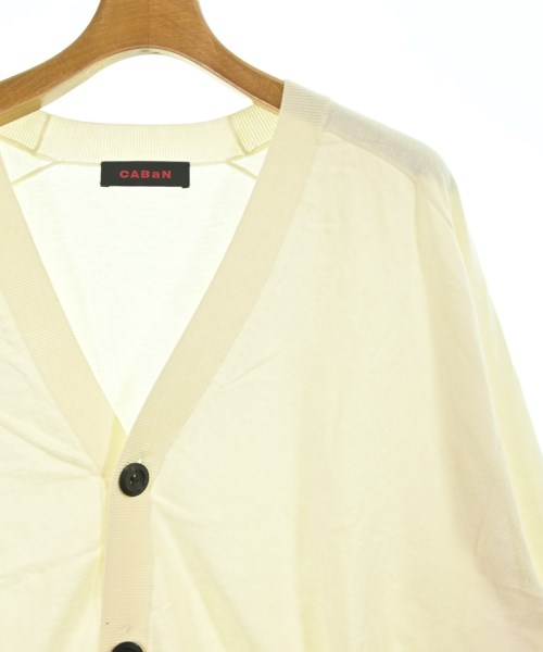 CABaN（キャバン）カーディガン 白 サイズ:-(L位) メンズ/2200651404235