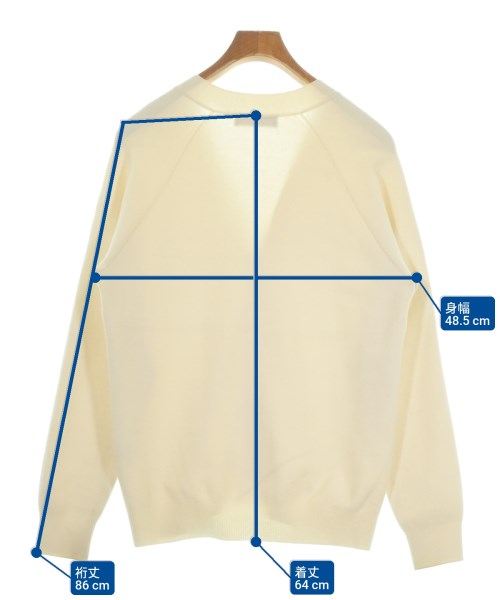 CABaN（キャバン）カーディガン 白 サイズ:M メンズ/2200648986089