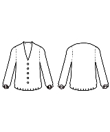 CABaN（キャバン）カーディガン 白 サイズ:M メンズ/2200648986089