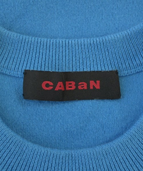 CABaN（キャバン）ニット・セーター 青 サイズ:L メンズ/2200688178154