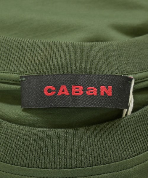 CABaN（キャバン）Tシャツ・カットソー カーキ サイズ:M メンズ/2200691728148
