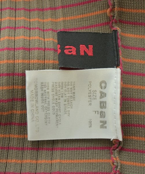 CABaN（キャバン）ノースリーブ 茶 サイズ:F レディース/2200622402383