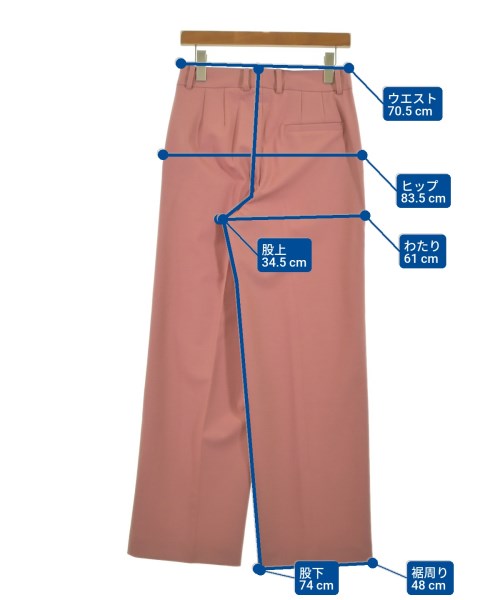 CABaN（キャバン）スラックス ピンク サイズ:S レディース/2200623210031