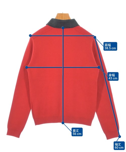 CABaN（キャバン）カーディガン 赤 サイズ:F レディース/2200617711056