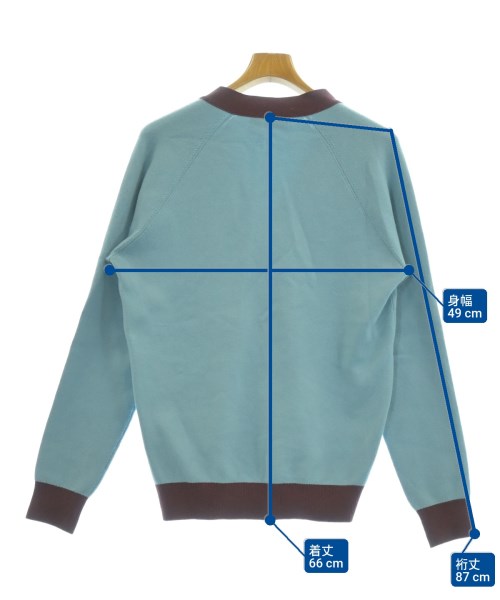 CABaN（キャバン）カーディガン 青 サイズ:M メンズ/2200624510055