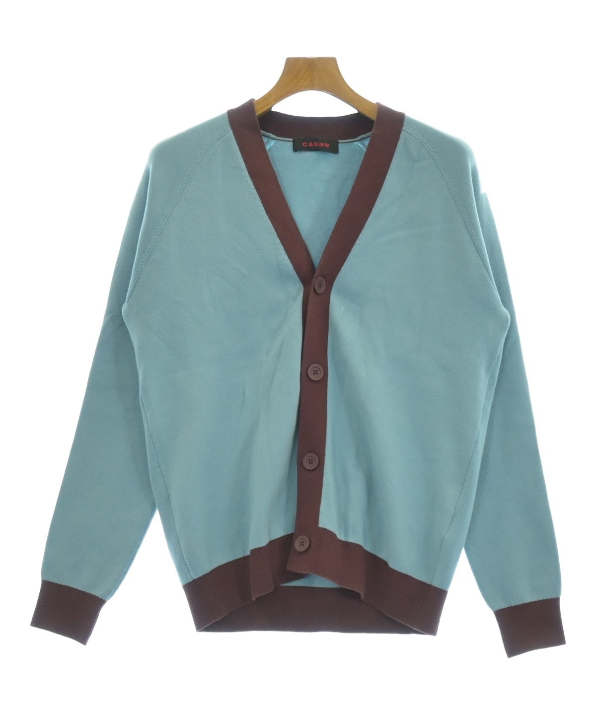 CABaN（キャバン）カーディガン 青 サイズ:M メンズ/2200624510055