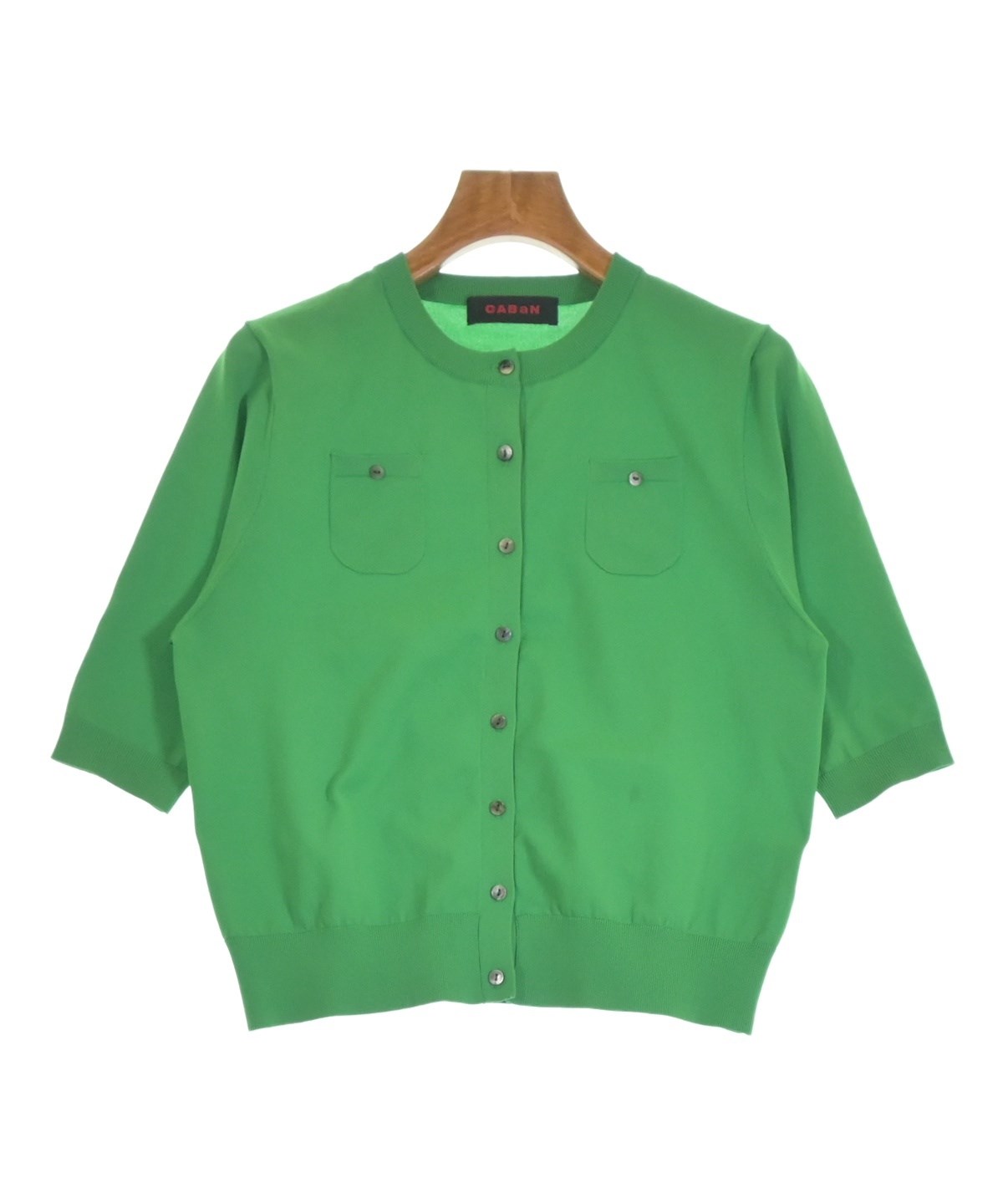 CABaN（キャバン）カーディガン 緑 サイズ:S レディース/2200624644033