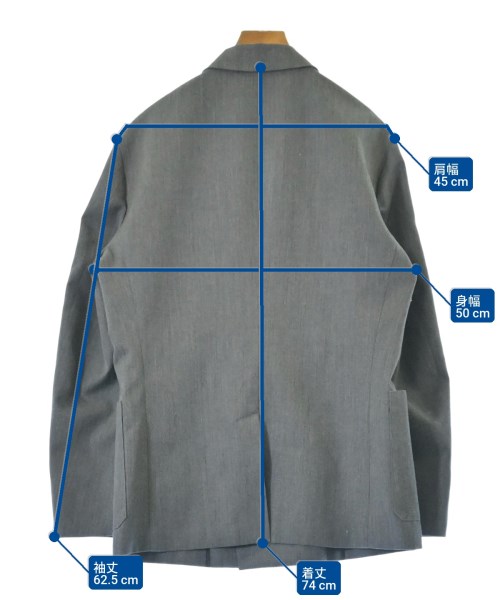 CABaN（キャバン）テーラードジャケット グレー サイズ:M レディース/2200626266011