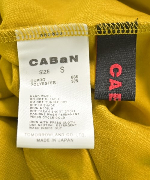 CABaN（キャバン）ワンピース 黄 サイズ:S レディース/2200624930112