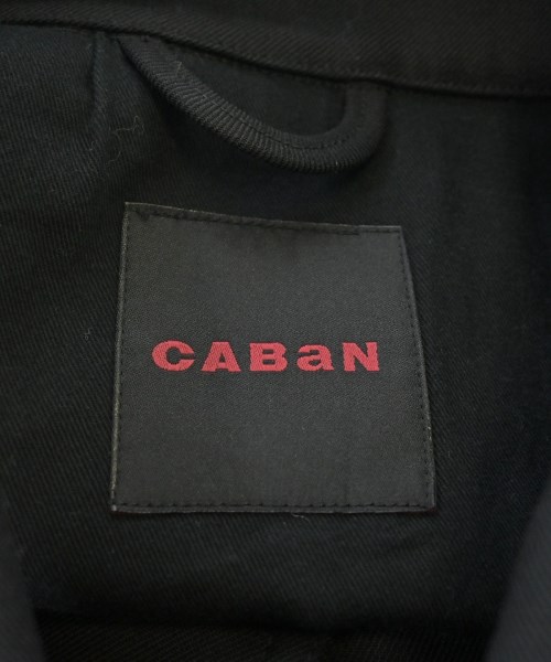 CABaN（キャバン）ステンカラーコート 黒 サイズ:XS レディース/2200630448045