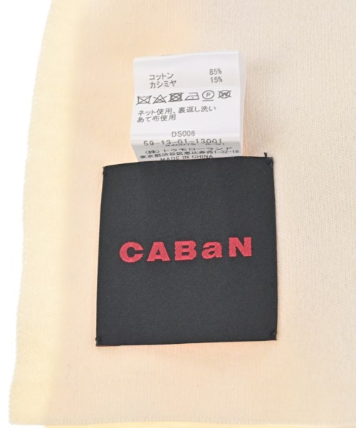 CABaN（キャバン）マフラー 白 サイズ:- レディース/2200608782096
