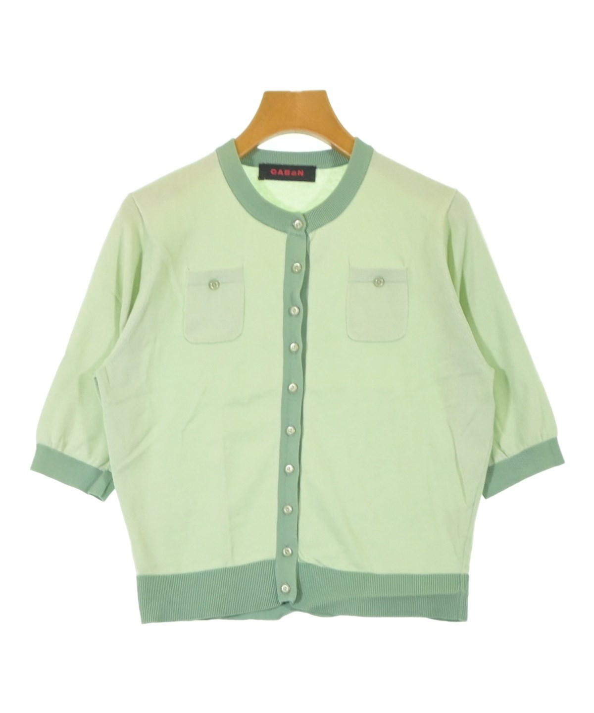CABaN（キャバン）カーディガン 緑 サイズ:F レディース/2200609886038