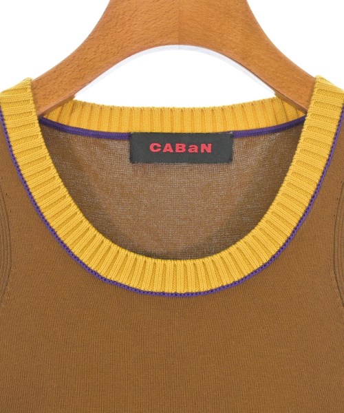 CABaN（キャバン）ベスト/ノースリーブ 茶 サイズ:F レディース/2200611749079