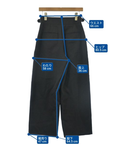 CABaN（キャバン）スラックス 黒 サイズ:XS レディース/2200619419066