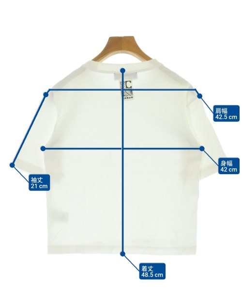 CABaN（キャバン）Tシャツ・カットソー 白 サイズ:S レディース/2200673343116