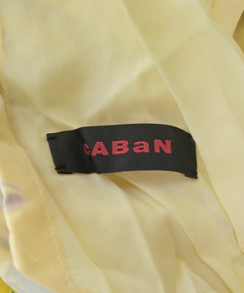 CABaN（キャバン）ワンピース 黄 サイズ:F レディース/2200669845280