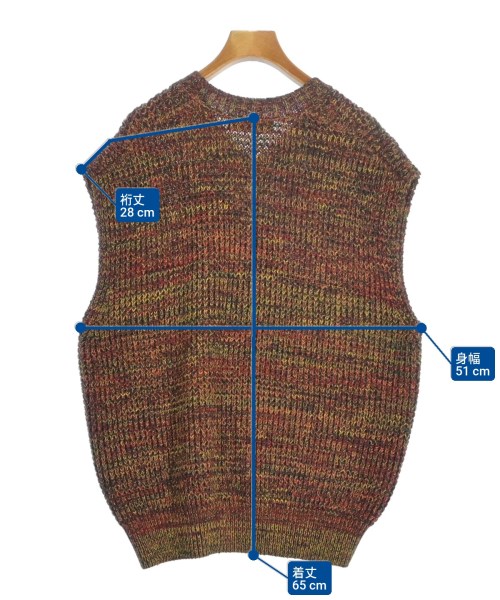 CABaN（キャバン）ベスト 赤 サイズ:M レディース/2200671691356