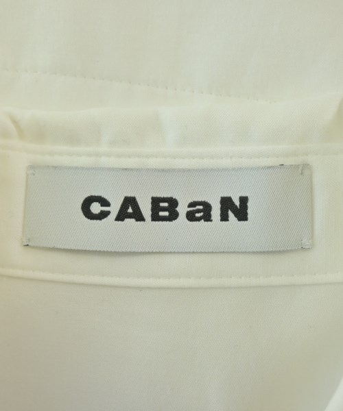 CABaN（キャバン）カジュアルシャツ 白 サイズ:F レディース/2200675708050