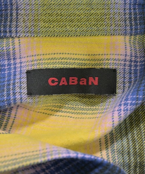 CABaN（キャバン）カジュアルシャツ 黄 サイズ:F レディース/2200653988160