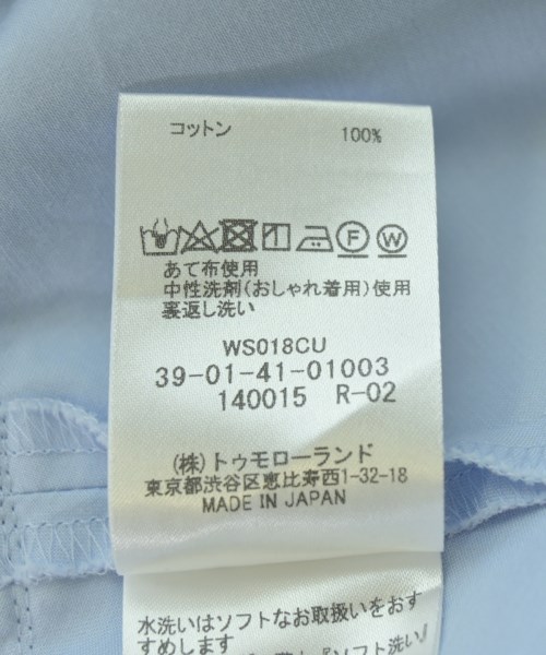 CABaN（キャバン）カジュアルシャツ 青 サイズ:F レディース/2200714892030