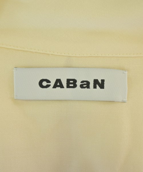 CABaN（キャバン）カジュアルシャツ 黄 サイズ:S レディース/2200714352138
