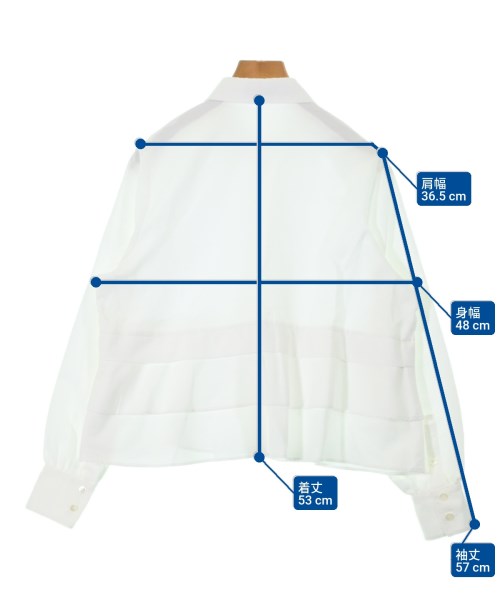 CABaN（キャバン）カジュアルシャツ 白 サイズ:F レディース/2200641033070