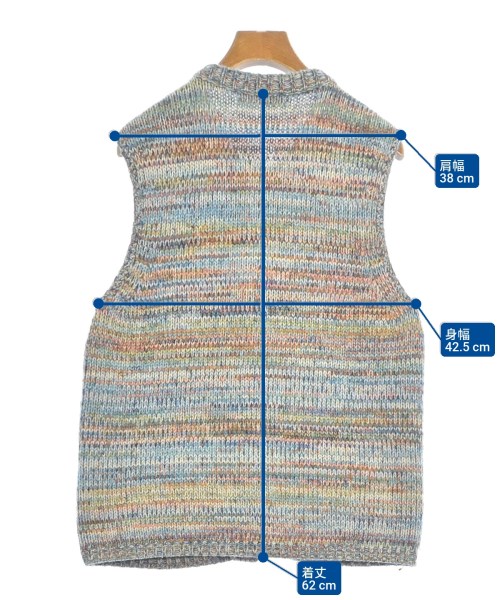 CABaN（キャバン）ベスト 青 サイズ:F レディース/2200626345211