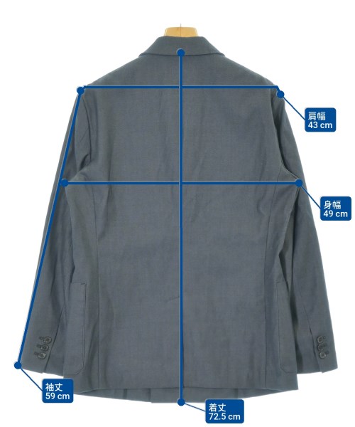 CABaN（キャバン）カジュアルジャケット 青 サイズ:S レディース/2200644158053