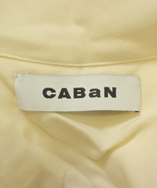 CABaN（キャバン）カジュアルシャツ 黄 サイズ:S レディース/2200643424067