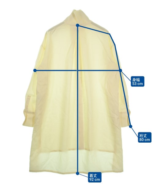 CABaN（キャバン）カジュアルシャツ 黄 サイズ:S レディース/2200643424067