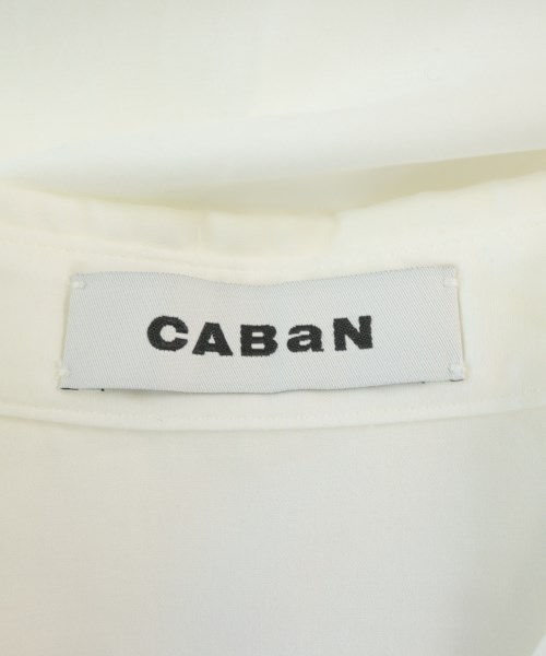 CABaN（キャバン）カジュアルシャツ 白 サイズ:F レディース/2200707431048