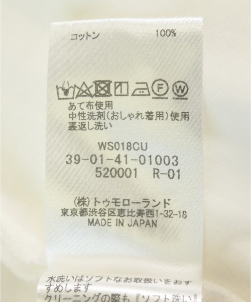 CABaN（キャバン）カジュアルシャツ 白 サイズ:F レディース/2200707431048