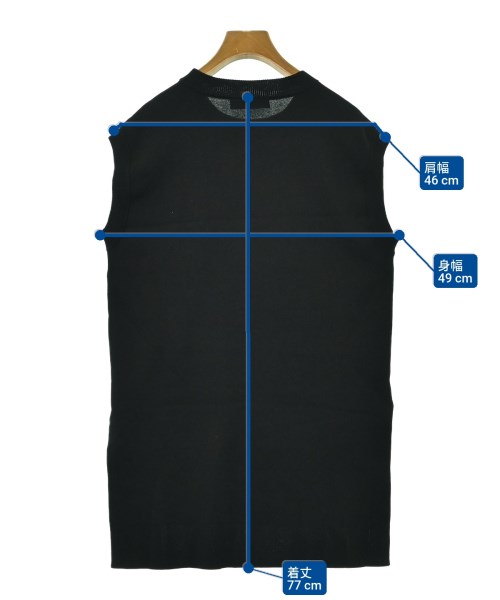 CABaN（キャバン）ベスト/ノースリーブ 黒 サイズ:F レディース/2200661823071