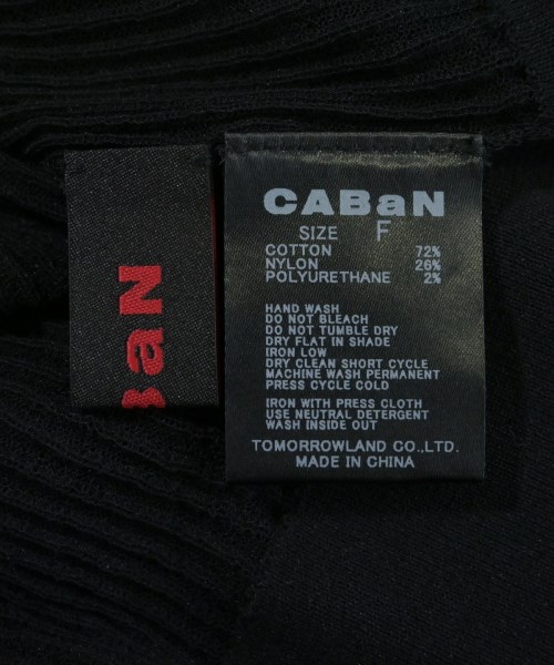 CABaN（キャバン）ニット・セーター 黒 サイズ:F レディース/2200665858260