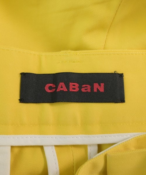 CABaN（キャバン）スラックス 黄 サイズ:S レディース/2200726111044