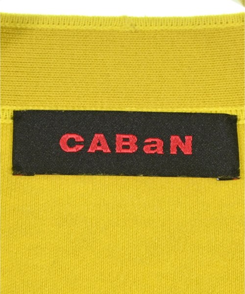 CABaN（キャバン）カーディガン 黄 サイズ:F レディース/2200676111095